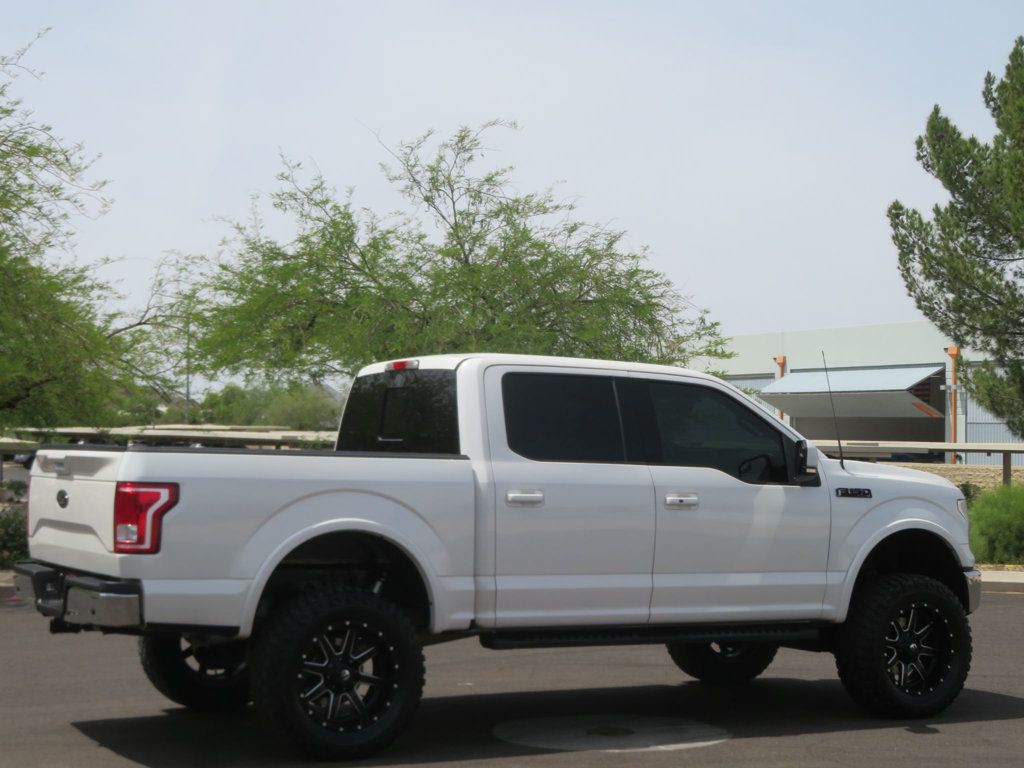 2015 Ford F-150 SUPERCREW LIFTED LARIAT F150 FX4 EXTRA CLEAN 4X4 LEATHER - 23018768 - 5