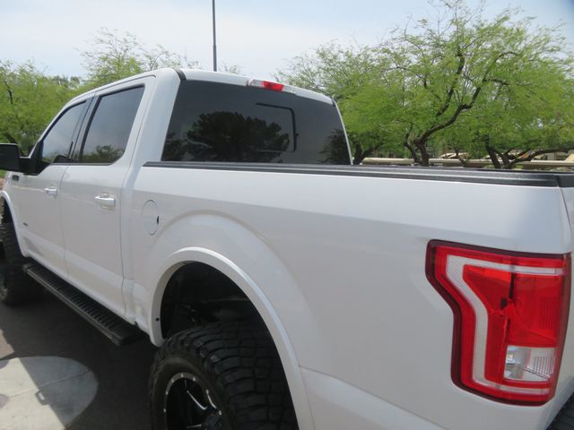 2015 Ford F-150 SUPERCREW LIFTED LARIAT F150 FX4 EXTRA CLEAN 4X4 LEATHER - 23018768 - 6