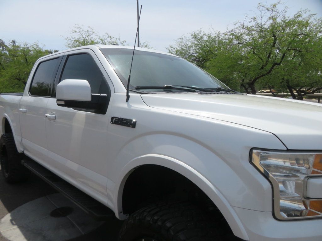 2015 Ford F-150 SUPERCREW LIFTED LARIAT F150 FX4 EXTRA CLEAN 4X4 LEATHER - 23018768 - 8