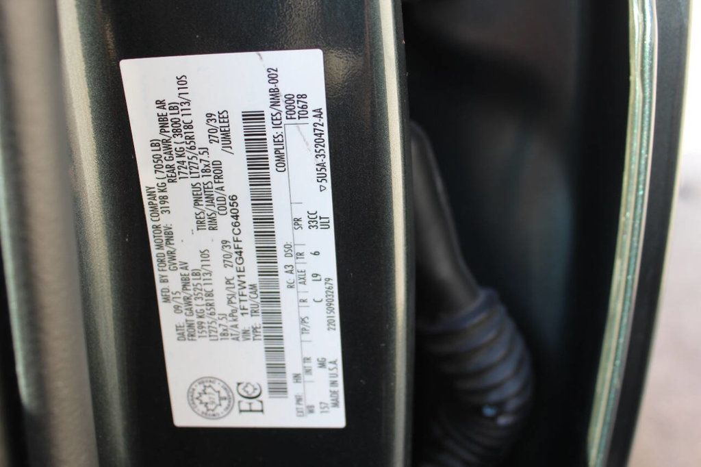 2015 Ford F-150 XLT 4x4 4dr SuperCrew 6.5 ft. SB - 22918922 - 27