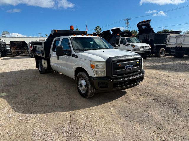 2015 Ford F-350 Crew Cab Dump Truck  - 22957571 - 9
