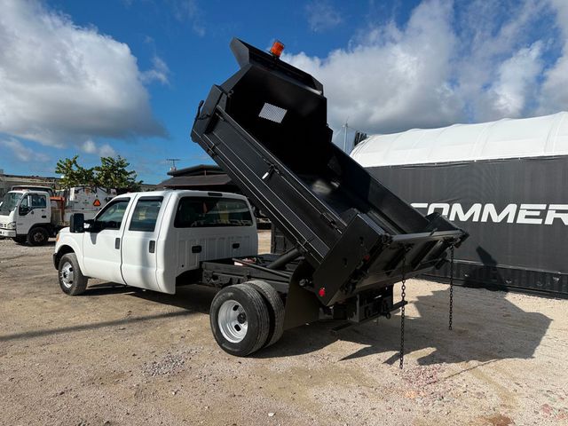 2015 Ford F-350 Crew Cab Dump Truck  - 22957571 - 2