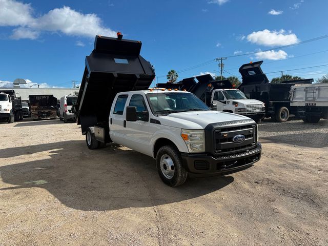 2015 Ford F-350 Crew Cab Dump Truck  - 22957571 - 4