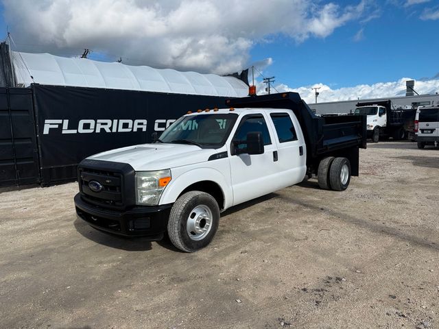 2015 Ford F-350 Crew Cab Dump Truck  - 22957571 - 5