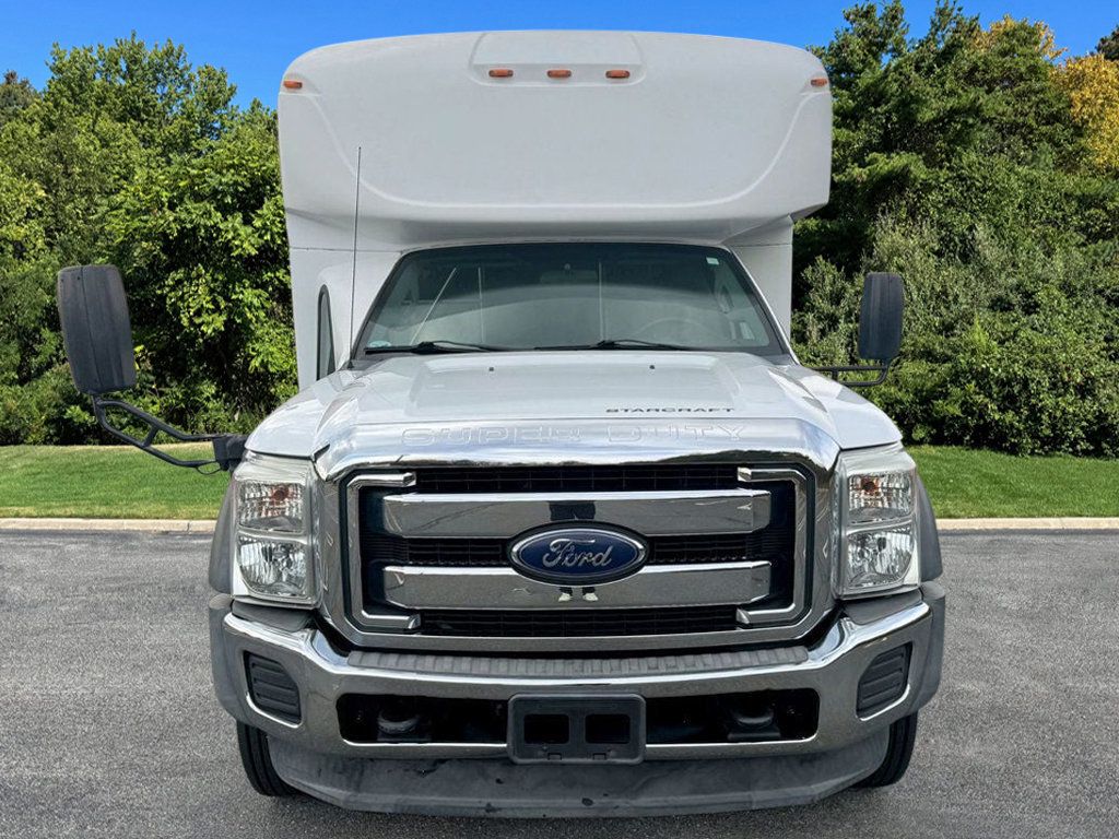 2015 Ford F-550 24 Pass Shuttle Bus w/ Lift & Rear Luggage For Tours Charters Activity & Church Transportation - 22920061 - 1