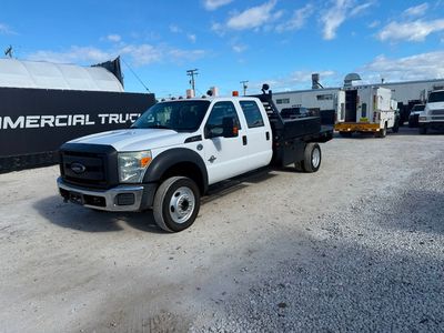 2015 Ford F-550 4X4 Crew Cab Flatbed