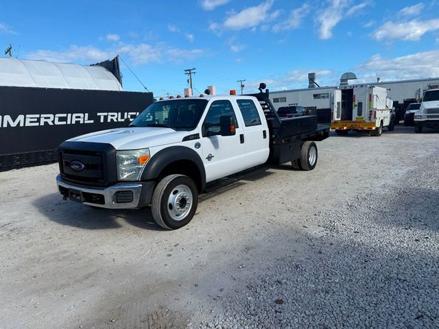 2015 Ford F-550 4X4 Crew Cab Flatbed  - 22945562 - 0