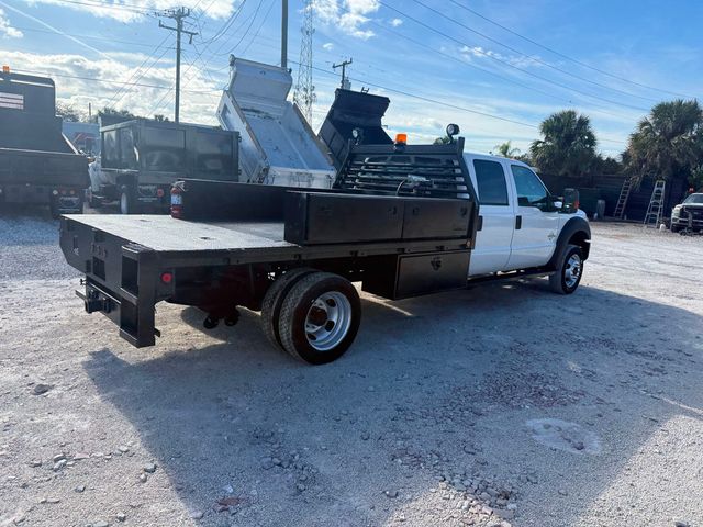 2015 Ford F-550 4X4 Crew Cab Flatbed  - 22945562 - 3