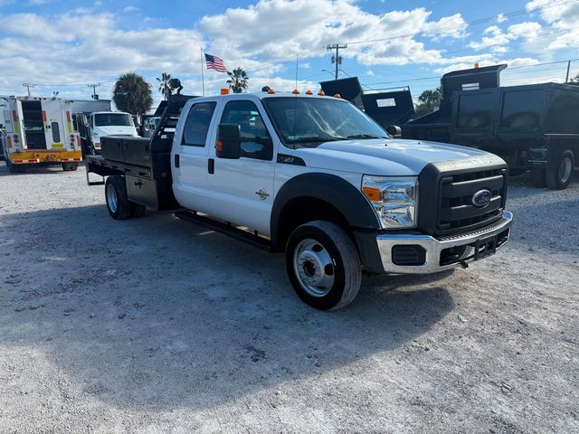 2015 Ford F-550 4X4 Crew Cab Flatbed  - 22945562 - 4