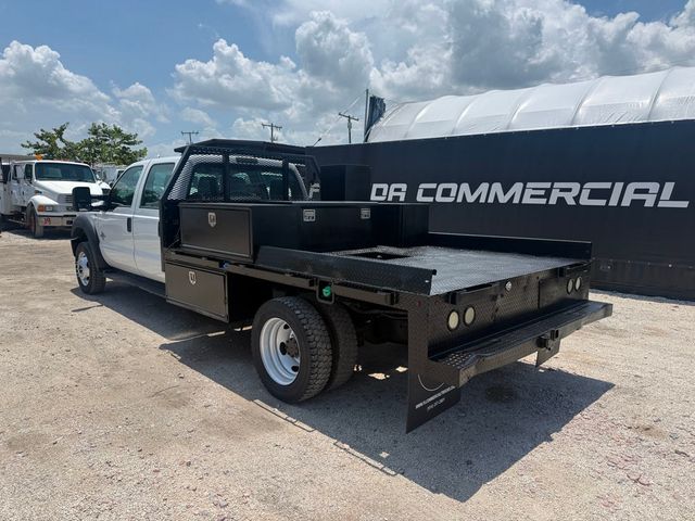 2015 Ford F-550 4X4 Crew Cab Goosneck Flatbed  - 23041595 - 2