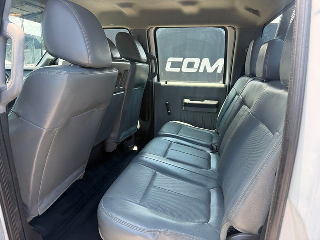 2015 Ford F-550 4X4 Crew Cab Goosneck Flatbed  - 23041595 - 6