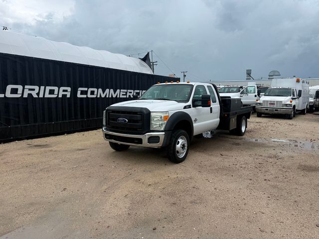 2015 Ford F-550 4X4 Extended Cab Flatbed  - 23026903 - 0
