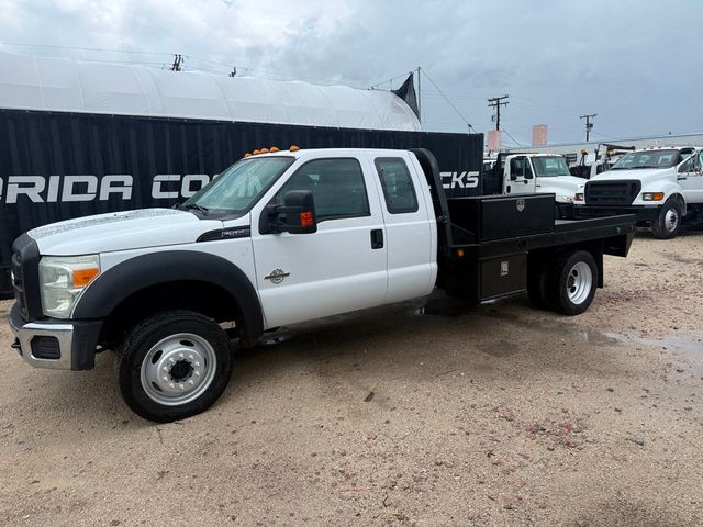 2015 Ford F-550 4X4 Extended Cab Flatbed  - 23026903 - 1