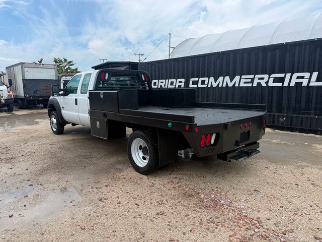 2015 Ford F-550 4X4 Extended Cab Flatbed  - 23026903 - 2