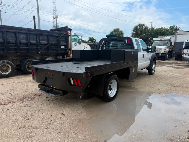 2015 Ford F-550 4X4 Extended Cab Flatbed  - 23026903 - 3