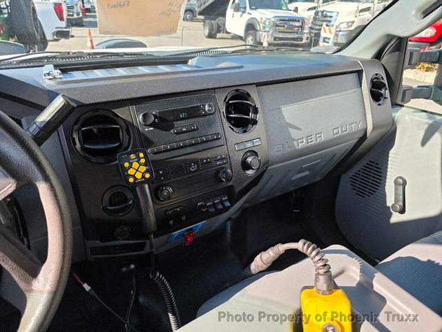 2015 Ford F-550 Super Duty XLT 4wd 2dr Regular Cab Chassis DRW - 21630044 - 14