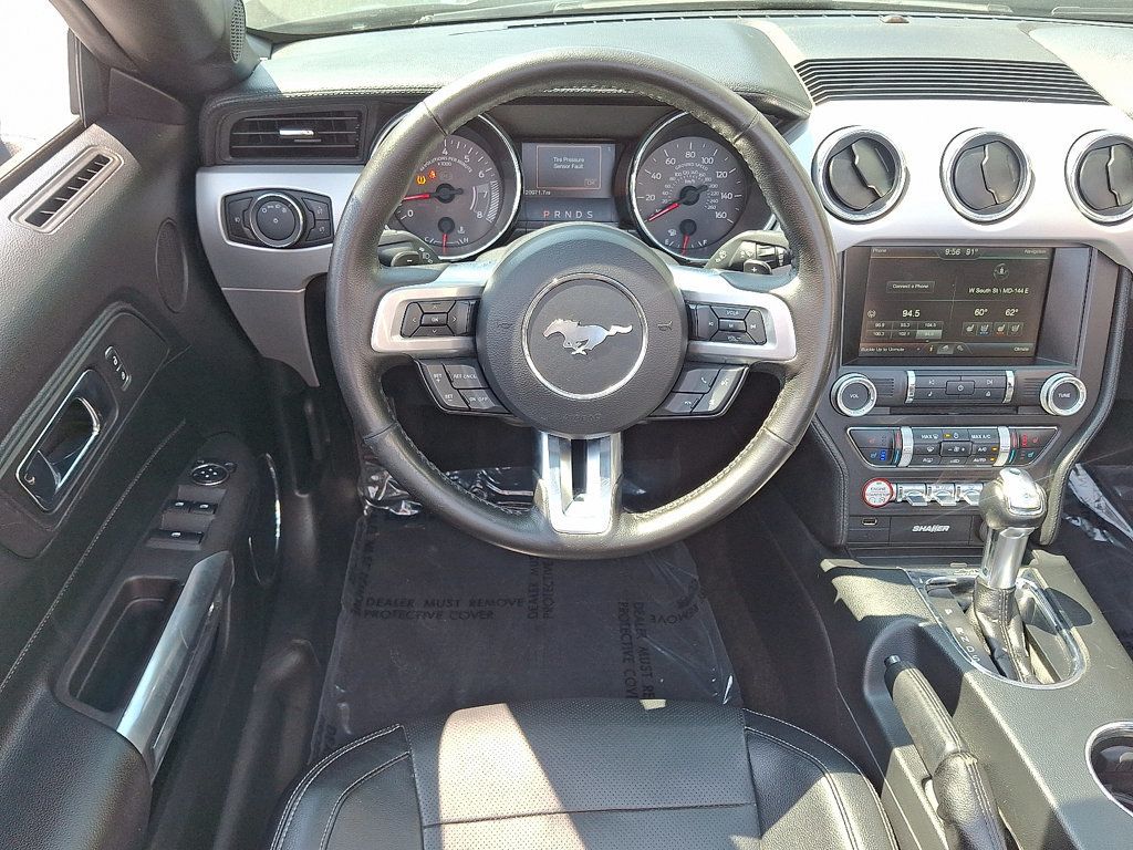 2015 Ford Mustang Convertible EcoBoost Premium photo 11