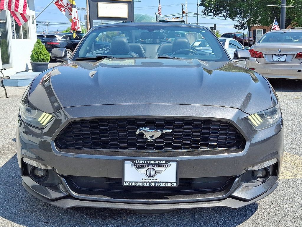 2015 Ford Mustang Convertible EcoBoost Premium photo 2