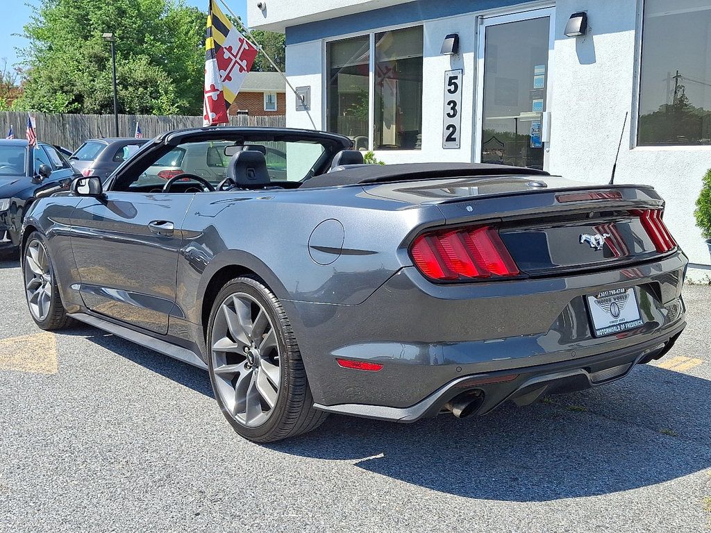 2015 Ford Mustang Convertible EcoBoost Premium photo 6