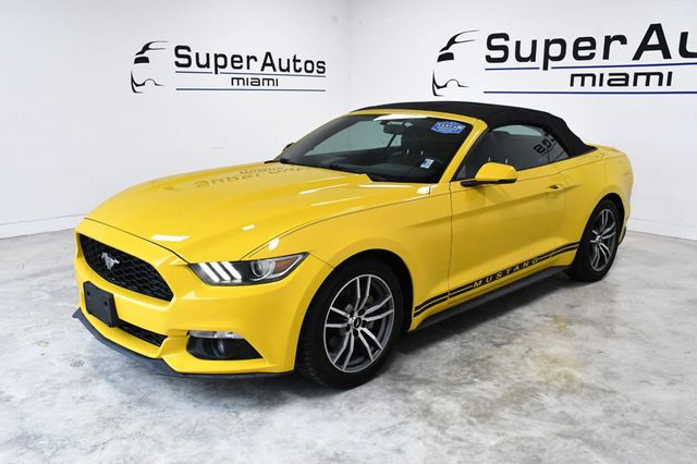 2015 Ford Mustang 2dr Convertible EcoBoost Premium - 23001537 - 1