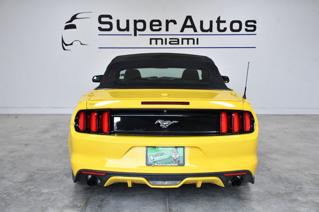 2015 Ford Mustang 2dr Convertible EcoBoost Premium - 23001537 - 3