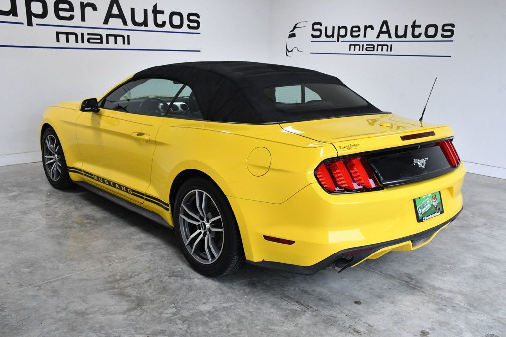 2015 Ford Mustang 2dr Convertible EcoBoost Premium - 23001537 - 4
