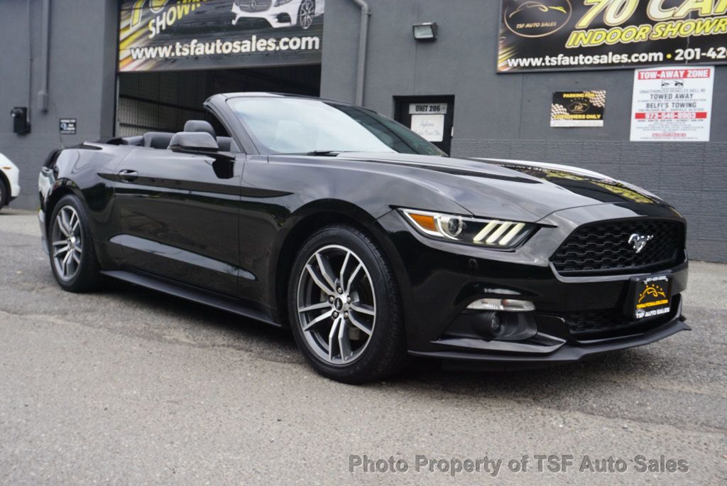 2015 Ford Mustang 2dr Convertible EcoBoost Premium LEATHER HOT&COOL SEATS REAR CAM - 22585659 - 10