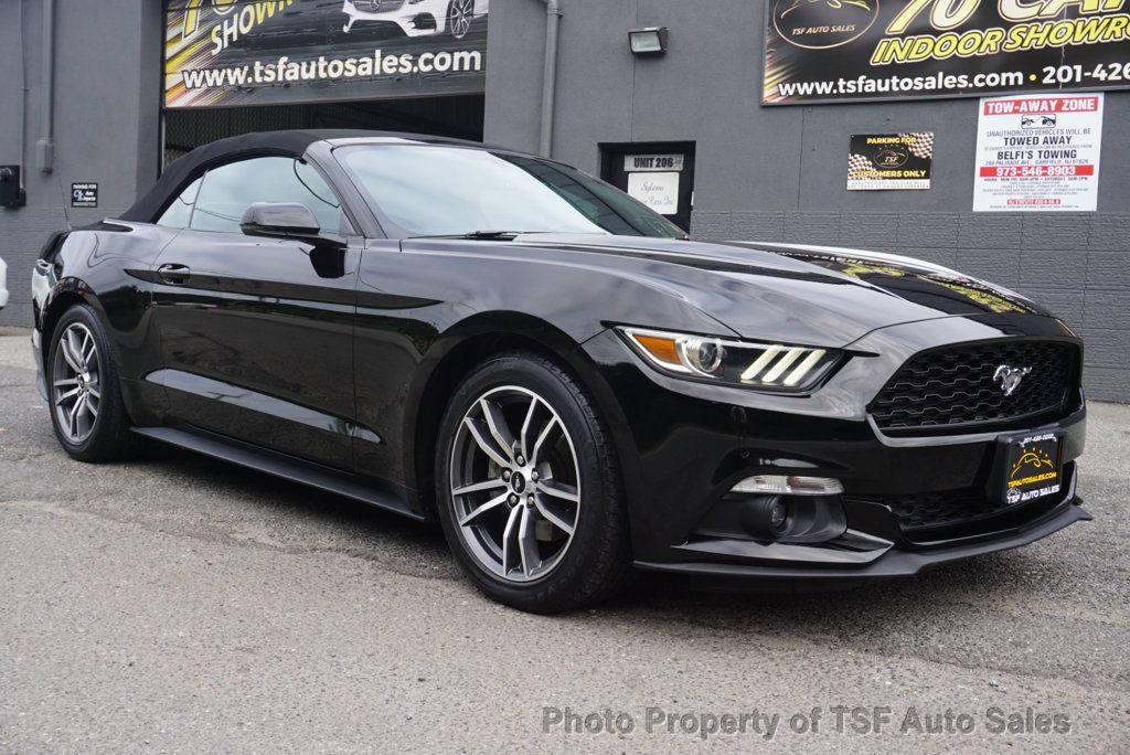 2015 Ford Mustang 2dr Convertible EcoBoost Premium LEATHER HOT&COOL SEATS REAR CAM - 22585659 - 1