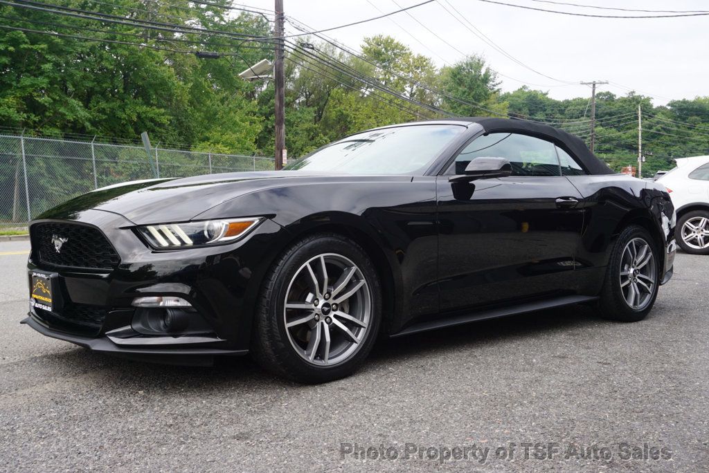 2015 Ford Mustang 2dr Convertible EcoBoost Premium LEATHER HOT&COOL SEATS REAR CAM - 22585659 - 4