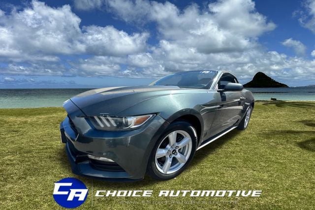 2015 Ford Mustang 2dr Convertible V6 - 22497101 - 0