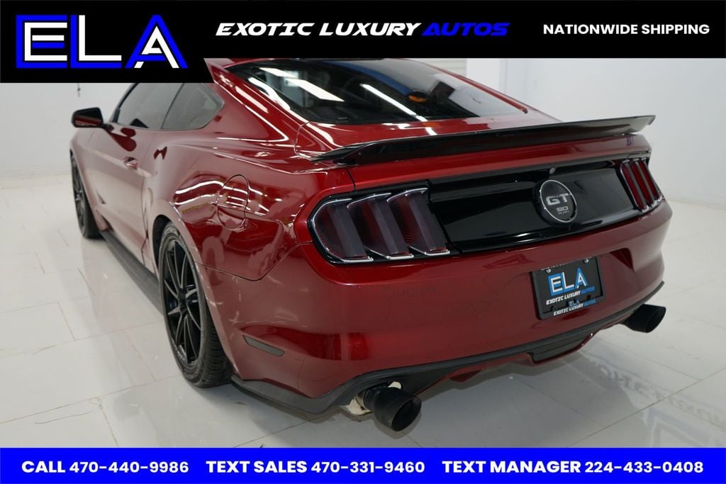 2015 Ford Mustang 50 YEARS LIMITED EDITION! 6 SPEED MANUAL 5.0 V8 GT - 22464291 - 4