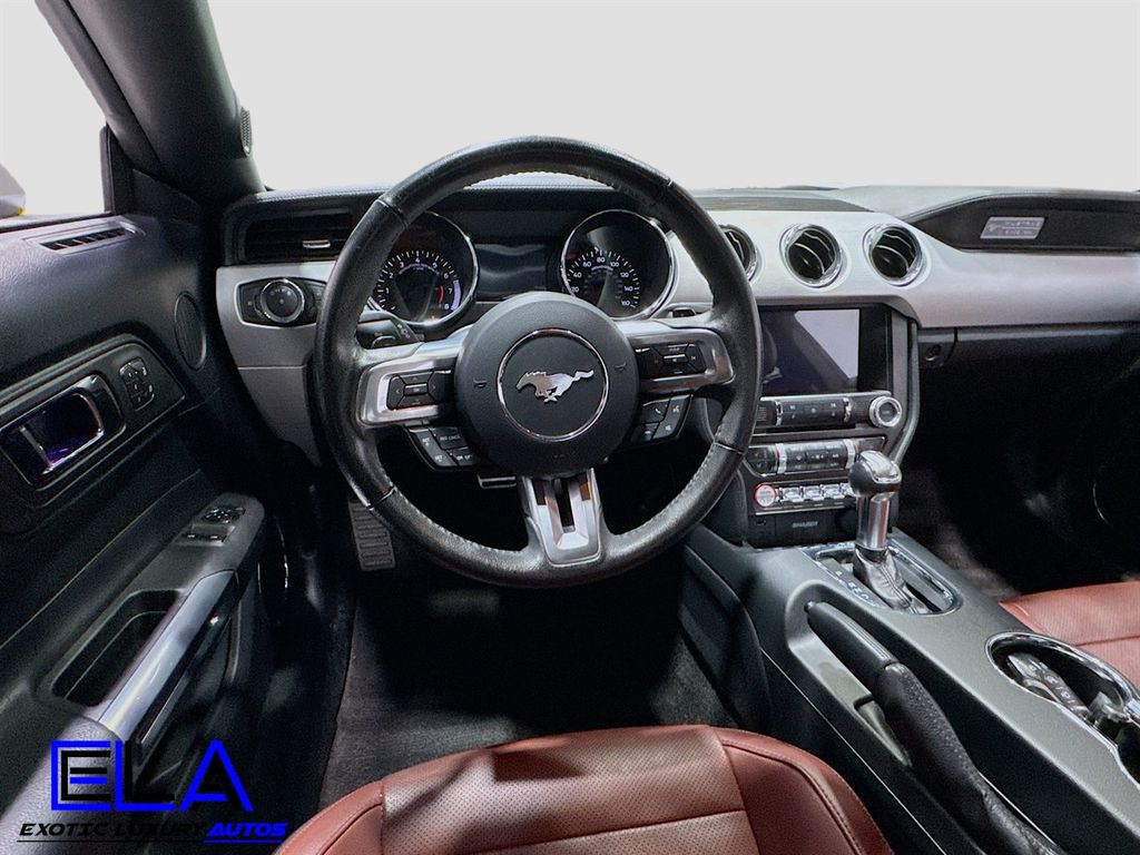 2015 Ford Mustang AUTMOTIC TRANSMISSION! GT PREMUM 5.0L V8 BROWN GUTS! CLEAN!  - 22943591 - 9