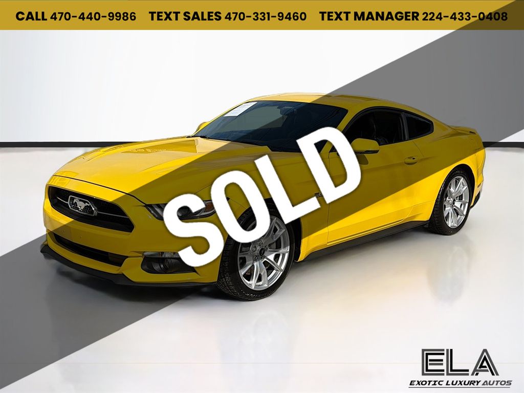 2015 Ford Mustang THIS IS A AUTOMATIC! 50th anniversary! NAVIGATION!  BIG 5.0 - 23035004 - 0