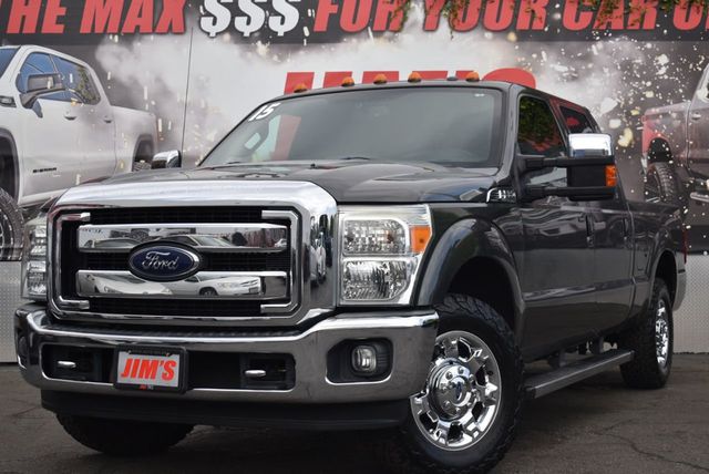 2015 Used Ford Super Duty F 250 Srw 2wd Crew Cab 156 Lariat At Jims Auto Sales Serving Harbor 6880