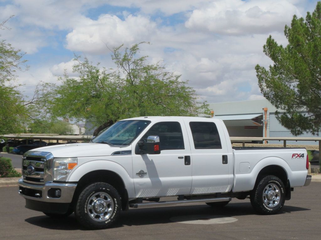 2015 Ford Super Duty F-250 SRW 3OWNER AZ POWERSTROKE DIESEL CREWCAB F250 4X4 EXTRA CLEAN  - 23023571 | Video 1