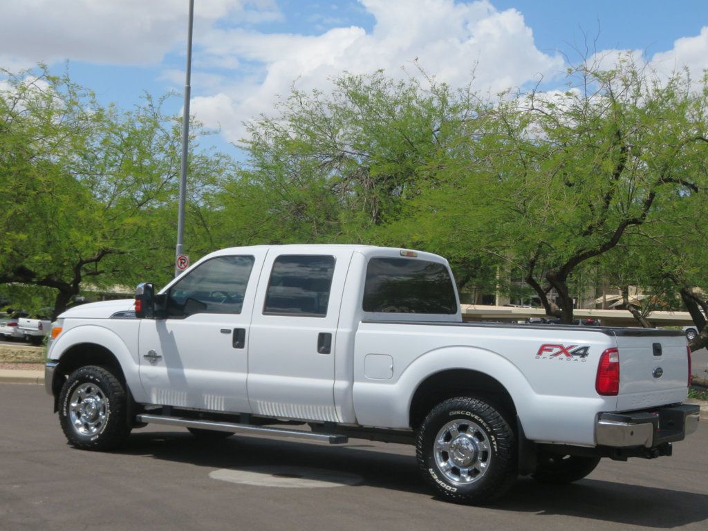2015 Ford Super Duty F-250 SRW 3OWNER AZ POWERSTROKE DIESEL CREWCAB F250 4X4 EXTRA CLEAN  - 23023571 - 4