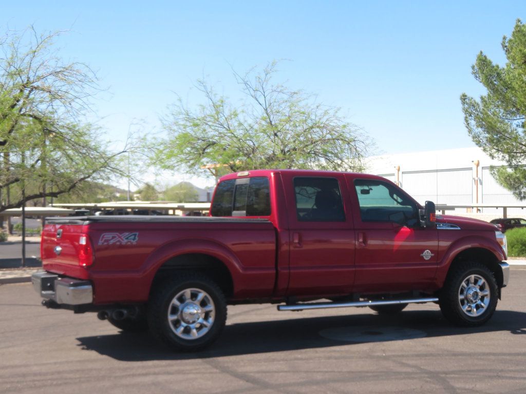 2015 Ford Super Duty F-250 SRW 4X4 CREWCAB LARIAT FX4 POWERSTROKE DIESEL EXTAR CLEAN 2OWNER A - 22997680 - 5