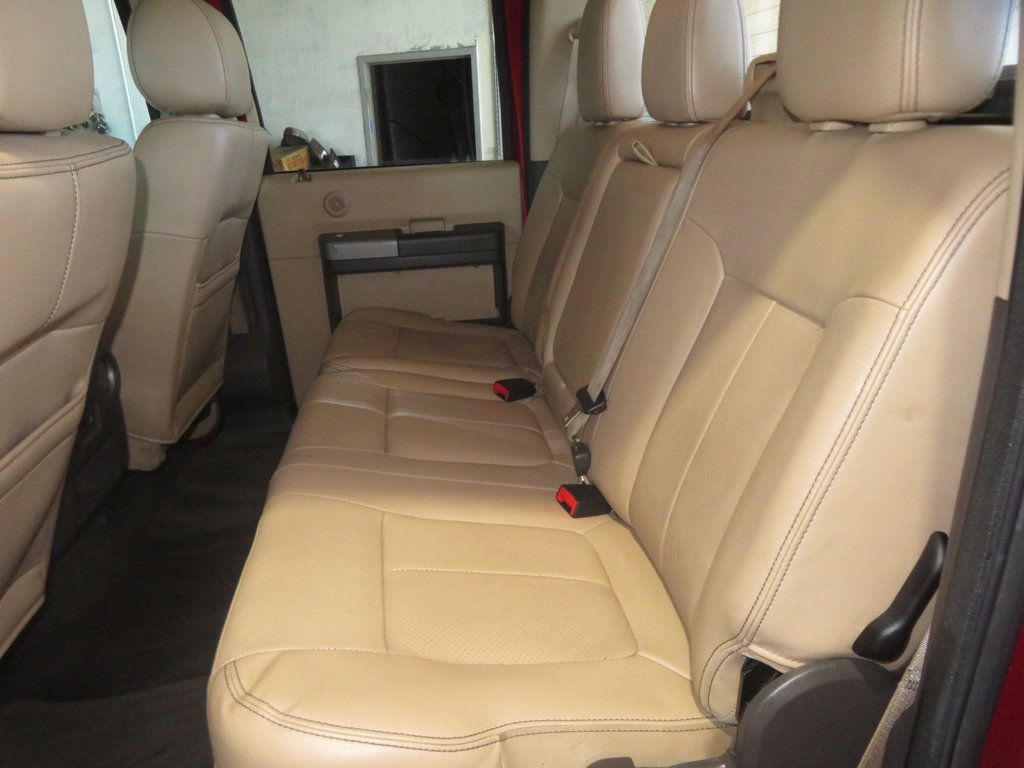 2015 Ford Super Duty F-250 SRW 4X4 CREWCAB LARIAT FX4 POWERSTROKE DIESEL EXTRA CLEAN 2OWNER A - 22997680 - 26