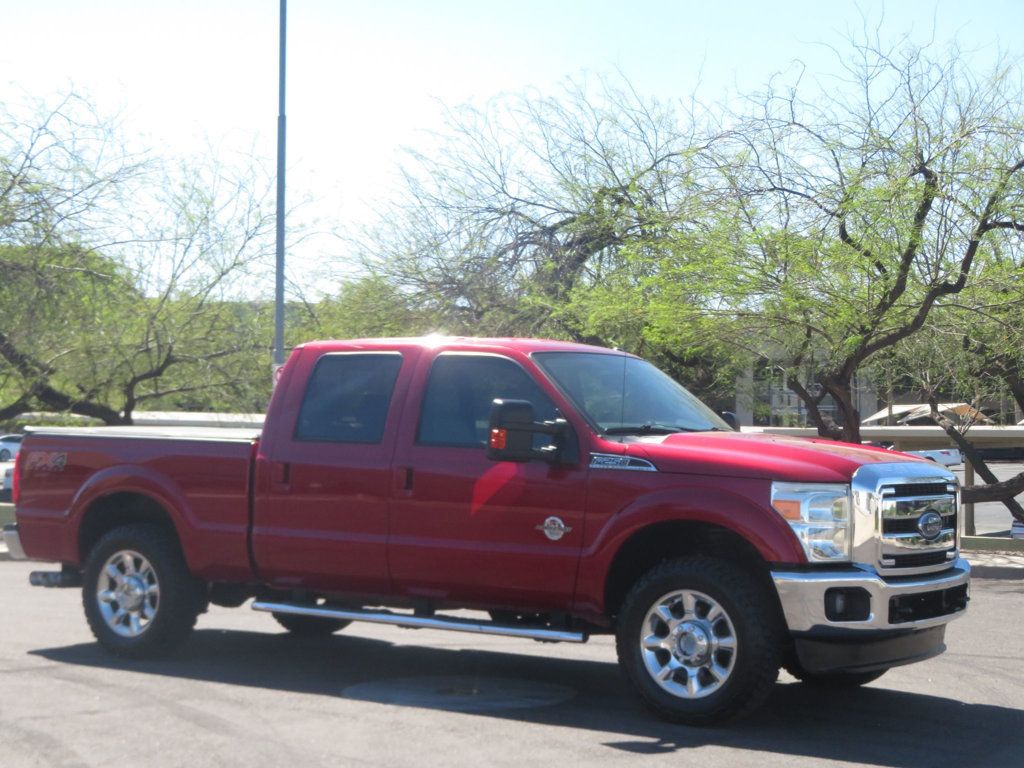 2015 Ford Super Duty F-250 SRW 4X4 CREWCAB LARIAT FX4 POWERSTROKE DIESEL EXTRA CLEAN 2OWNER A - 22997680 - 3