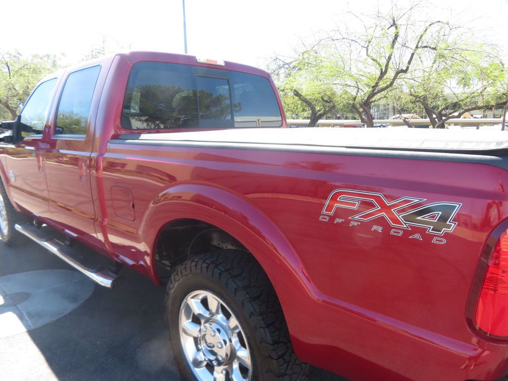 2015 Ford Super Duty F-250 SRW 4X4 CREWCAB LARIAT FX4 POWERSTROKE DIESEL EXTRA CLEAN 2OWNER A - 22997680 - 6