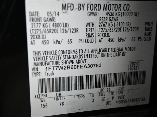 2015 Ford Super Duty F-250 SRW Platinum - 22959107 - 3