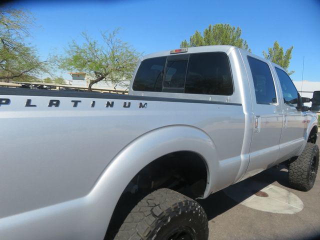 2015 Ford Super Duty F-350 SRW F350 PLATINUM LIFTED 4X4 CREWCAB POWERSTROKE DIESEL BAD BOY  - 22998580 - 9