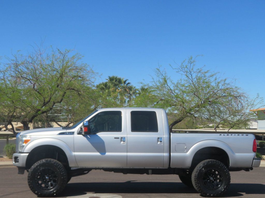 2015 Ford Super Duty F-350 SRW F350 PLATINUM LIFTED 4X4 CREWCAB POWERSTROKE DIESEL BAD BOY  - 22998580 - 1