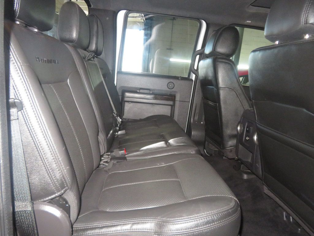 2015 Ford Super Duty F-350 SRW F350 PLATINUM LIFTED 4X4 CREWCAB POWERSTROKE DIESEL BAD BOY  - 22998580 - 29