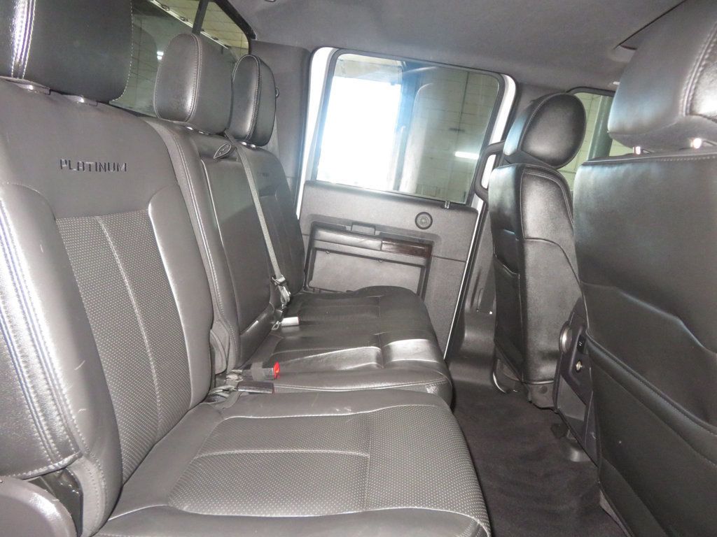 2015 Ford Super Duty F-350 SRW F350 PLATINUM LIFTED 4X4 CREWCAB POWERSTROKE DIESEL BAD BOY  - 22998580 - 30