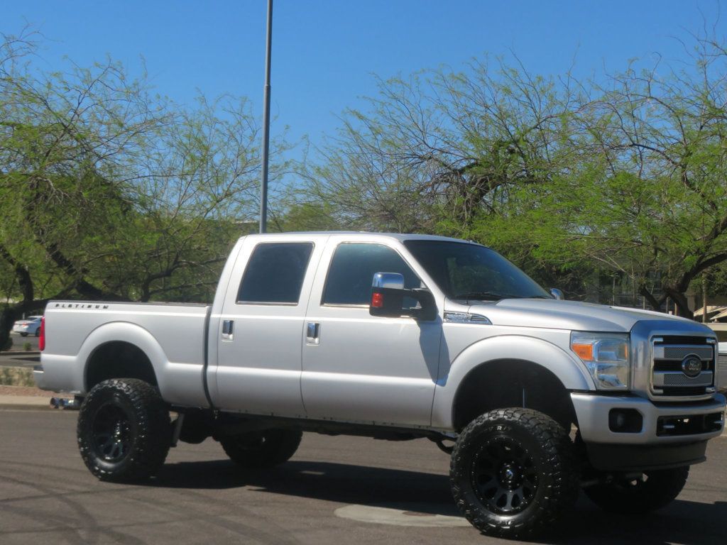 2015 Ford Super Duty F-350 SRW F350 PLATINUM LIFTED 4X4 CREWCAB POWERSTROKE DIESEL BAD BOY  - 22998580 - 3