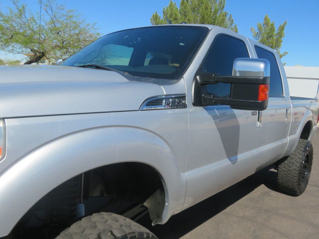 2015 Ford Super Duty F-350 SRW F350 PLATINUM LIFTED 4X4 CREWCAB POWERSTROKE DIESEL BAD BOY  - 22998580 - 7
