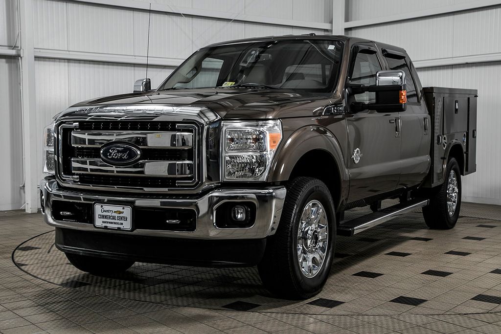 2015 Ford Super Duty F-350 SRW F-350 SRW LARIAT 4X4 * 6.7 POWERSTROKE  * KNAPHEIDE UTILITY  - 17017289 - 2