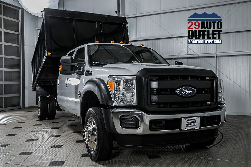 2015 Ford Super Duty F-450 DRW Cab-Chassis 12' LANDSCAPE DUMP - 16092839 | Video 1