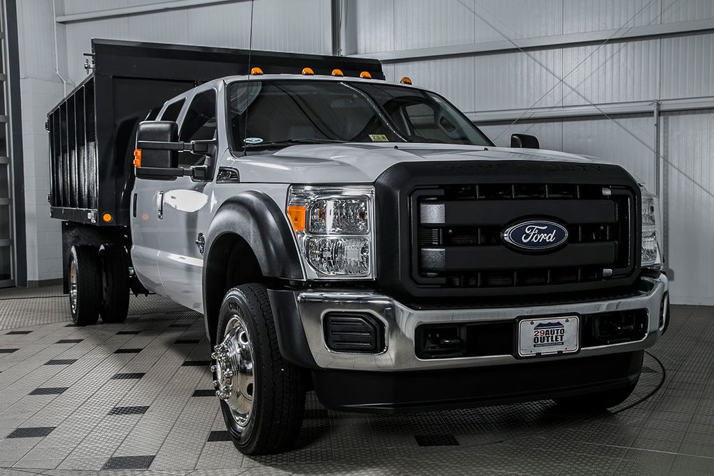 2015 Ford Super Duty F-450 DRW Cab-Chassis 12' LANDSCAPE DUMP - 16092839 - 1